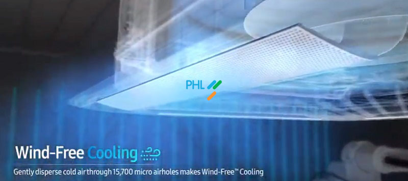 Máy lạnh âm trần Samsung Wind Free 2.5HP Inverter AC071JN4