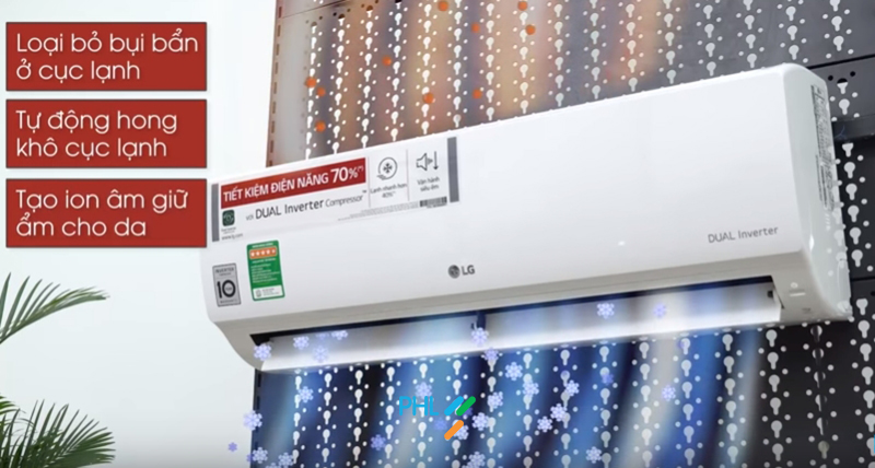 Máy lạnh LG 1.0HP inverter V10API