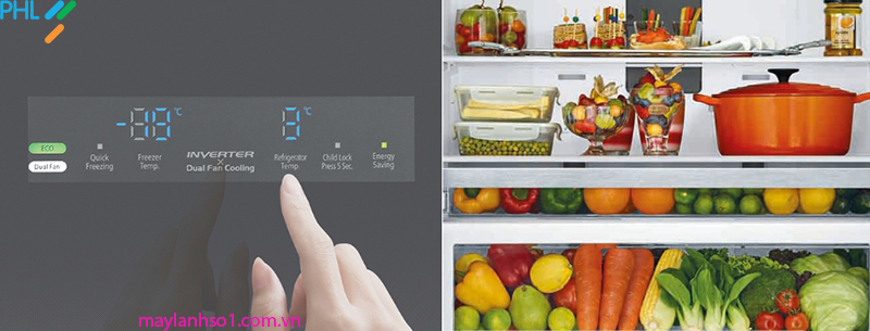 Tủ lạnh Hitachi 582 lít Inverter R-W720FPG1X