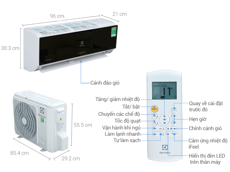 Máy lạnh Electrolux 2HP ESV18CRK-A1