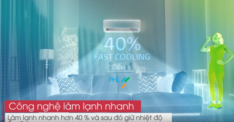 Máy lạnh LG 1.0HP Inverter V10APH - Model 2019